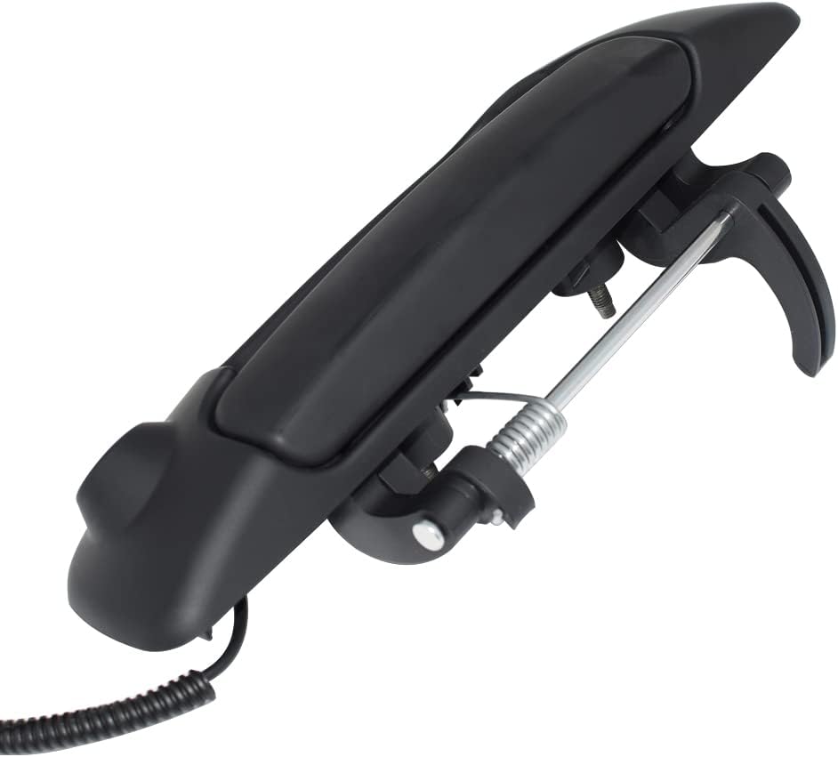 Black Tailgate Handle with Backup Camera Y91844