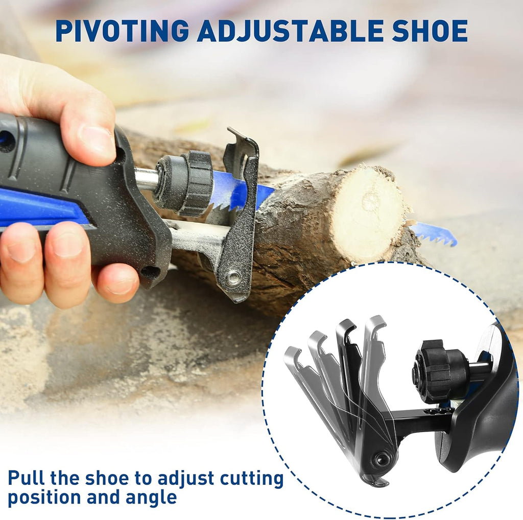 Cordless Reciprocating Saw with 4.0Ah Battery and Charger, 2 Blades A2576