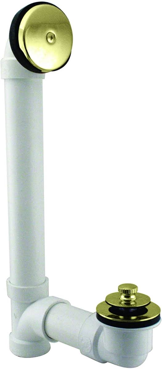 1.5 in. PVC Bath Waste with One-Hole Top Elbow M68841