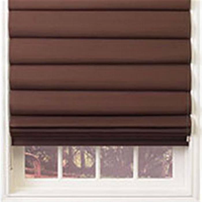 Tulsa Mushroom Roman Shades Fabric Q6510