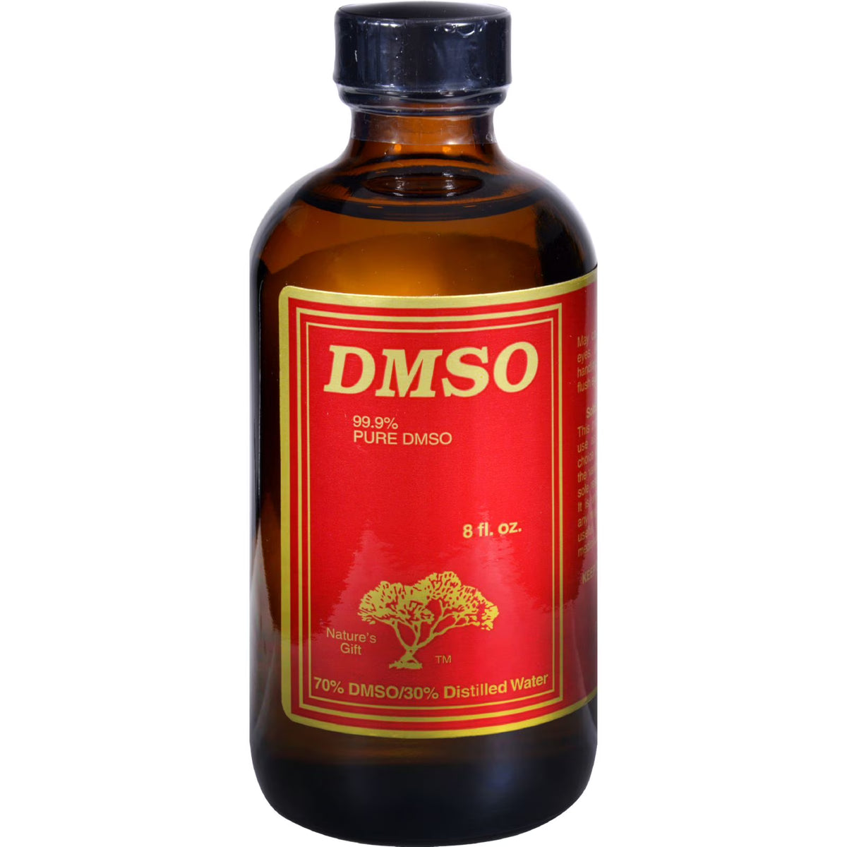DMSO Liquid Unfragranced Glass Bottle 8 fl. oz. F6828