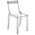 Transparent/Smoke Grey Chair (Set of 2) O8865