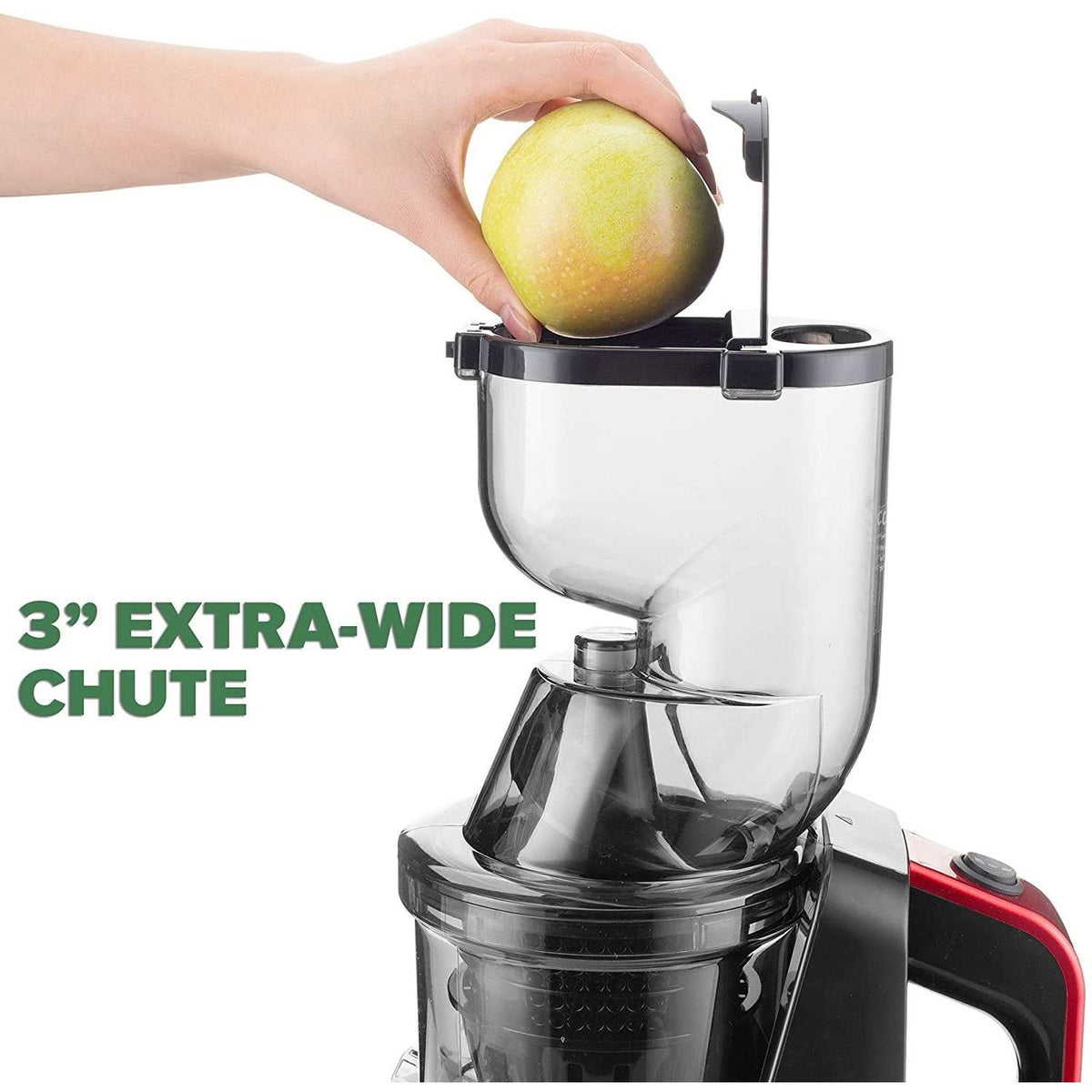 Silver Slow Masticating Juicer Cold Press Extractor L672795