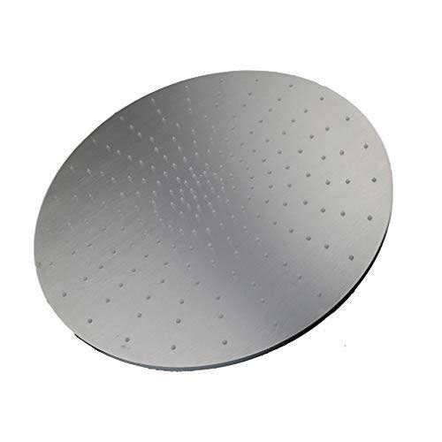 Brushed Nickel 20 inch Ceiling Mount Rainfall LED Shower Head B611045