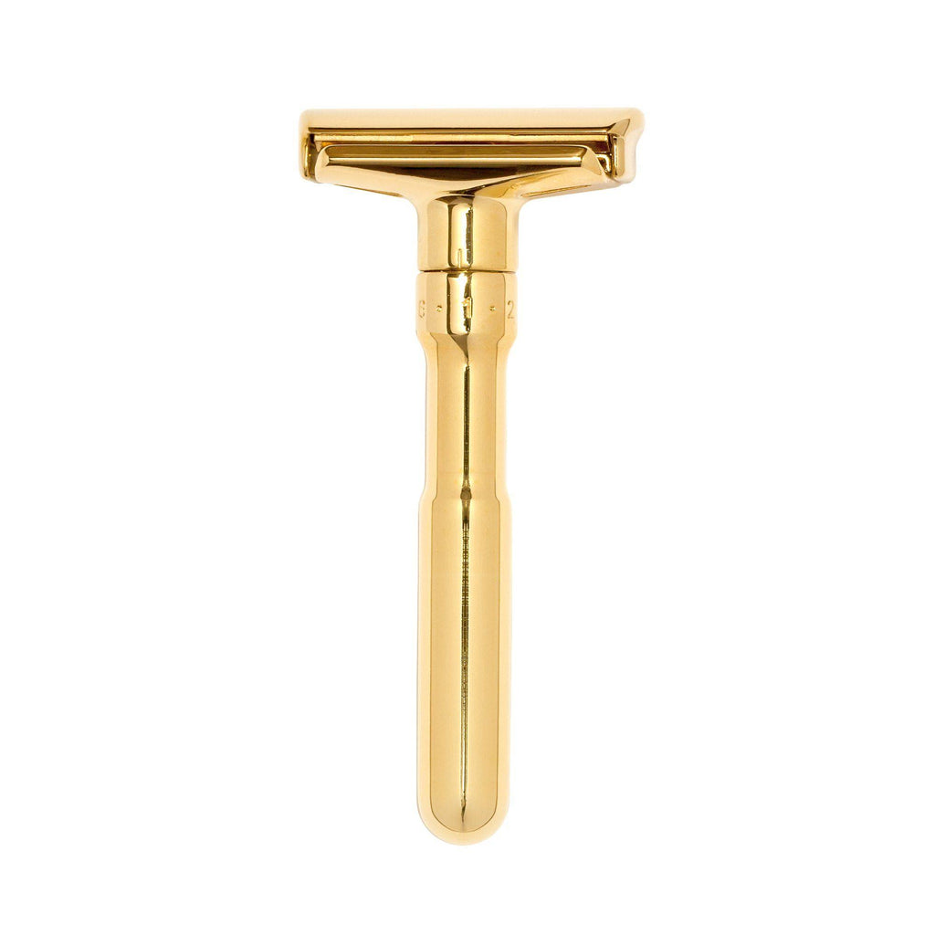 Gold Adjustable Double Edge Safety Razor R119282