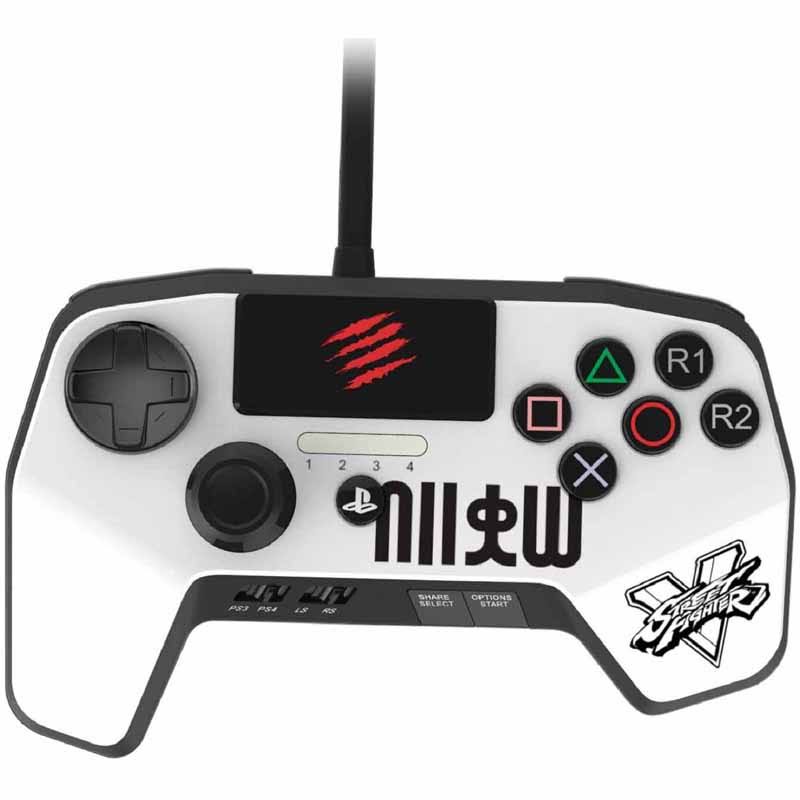 White Fightpad Pro for Playstation 4 M742