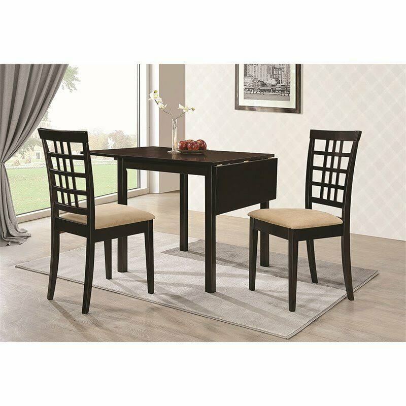 Tan Grid Back Dining Side Chair P1735