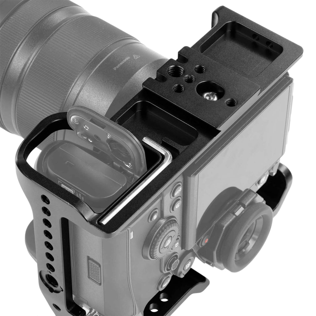 Shape Cage with Top Handle for Panasonic Lumix S1/S1R Cameras O2439