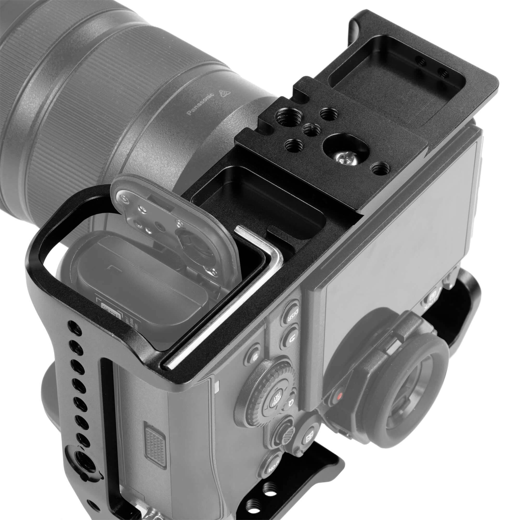 Shape Cage with Top Handle for Panasonic Lumix S1/S1R Cameras O2439