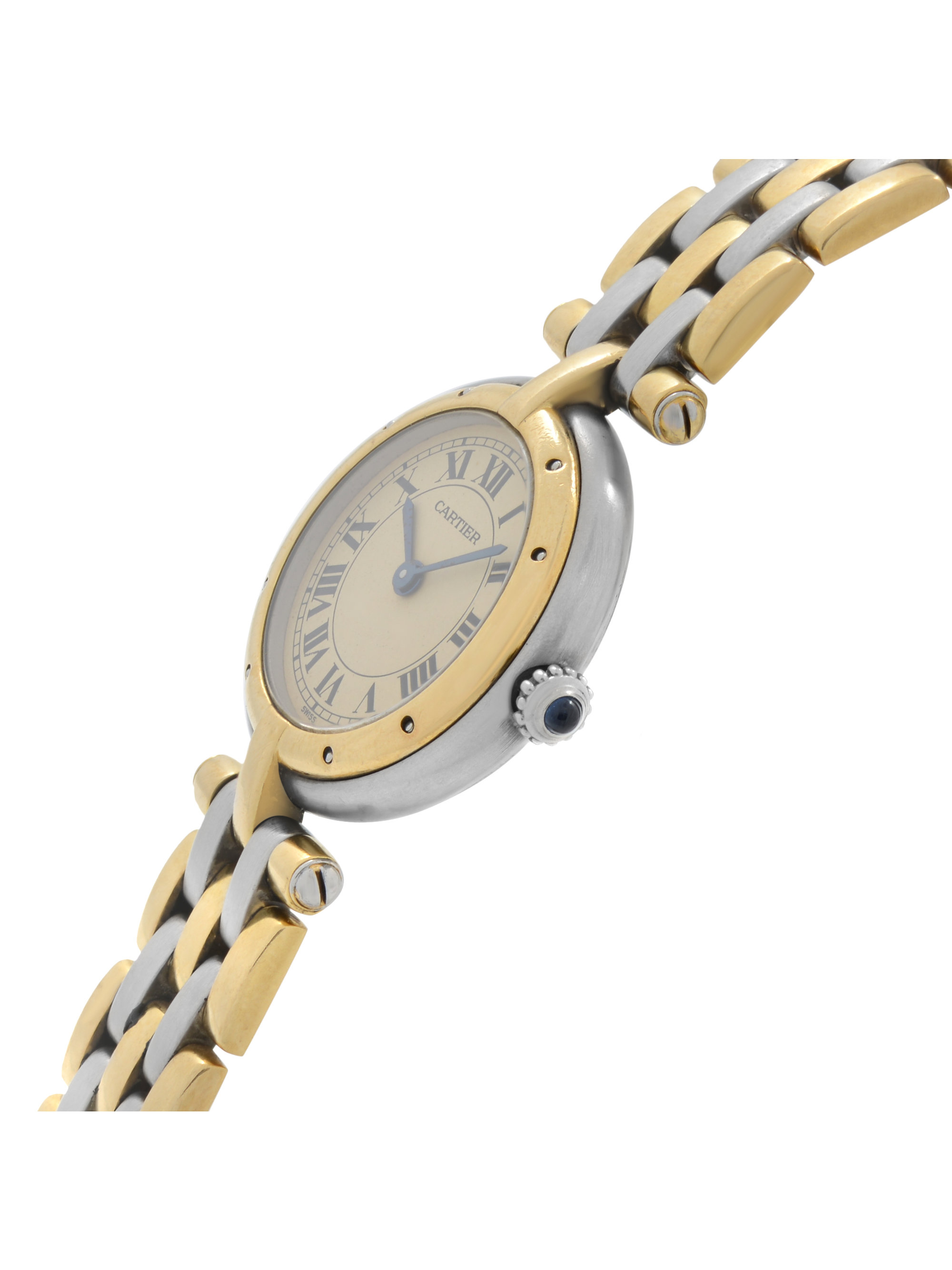 18k Gold Steel Champagne Dial Ladies Watch Z674277