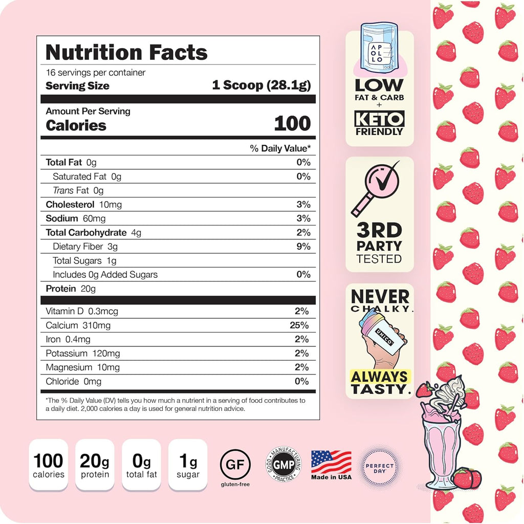 Strawberry Protein Powder I803543