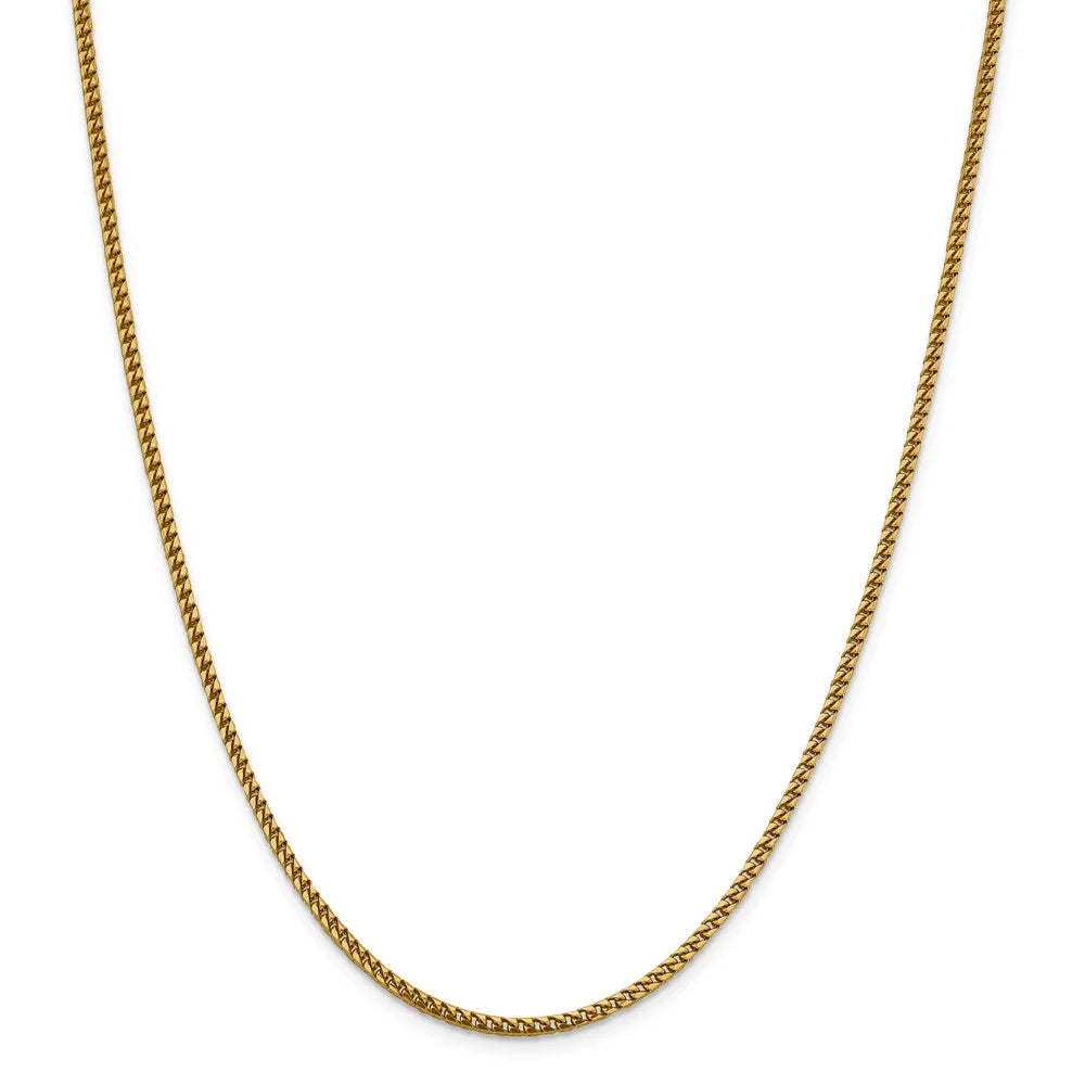 14kt Yellow Gold Franco Chain 20 inch Lobster Clasp M429863