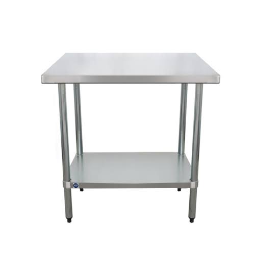 Stainless Steel Commercial Work Table with Undershelf S513240