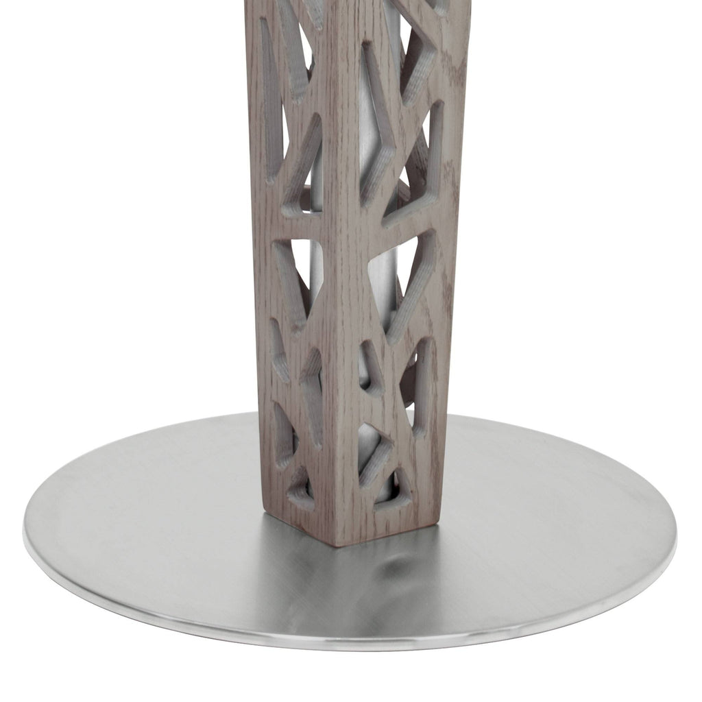Crystal Walnut Bar Table T1524