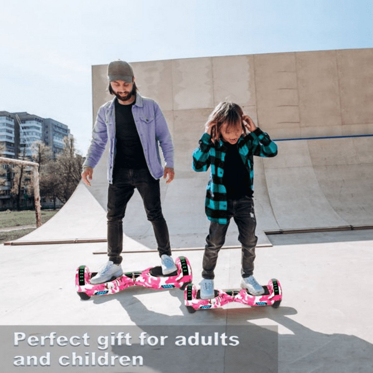 6.5'' Self Balancing Electric Scooter with Bluetooth Speaker and Lights O7768