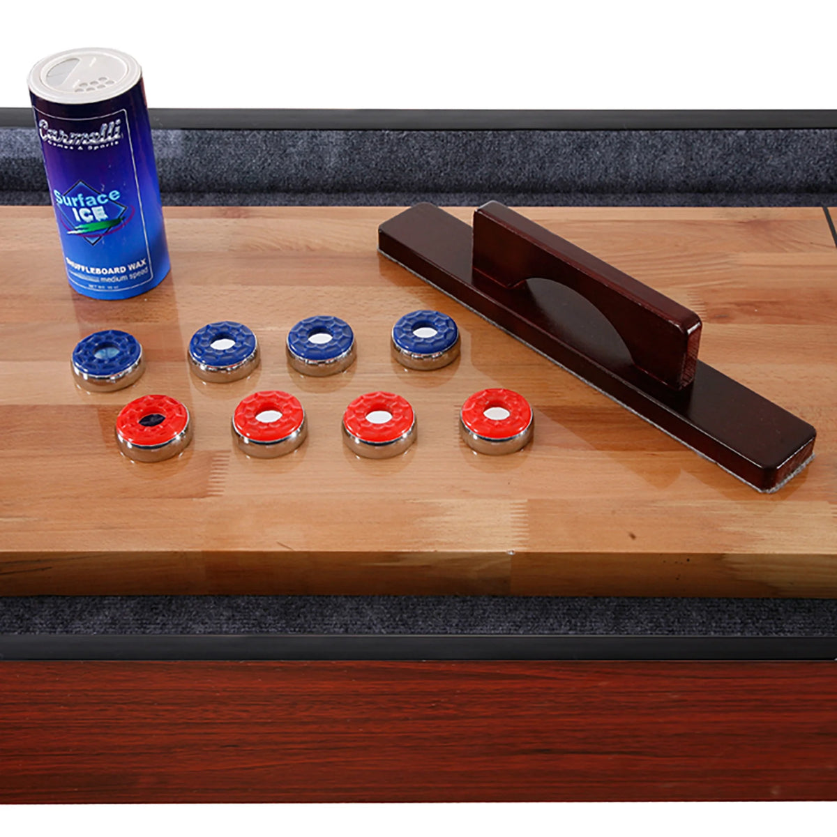 9-ft Shuffleboard Table with Dark Cherry Finish W1323