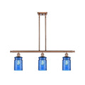 Brushed Brass 3 Light Island Light F8684