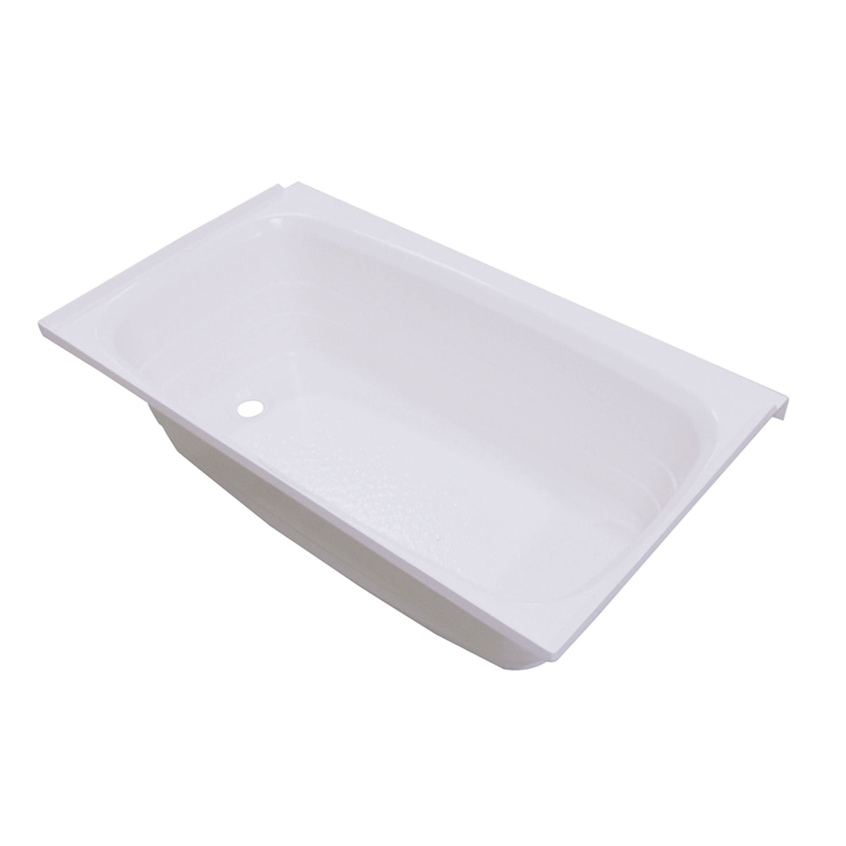 White RV Left Hand Tub A120225