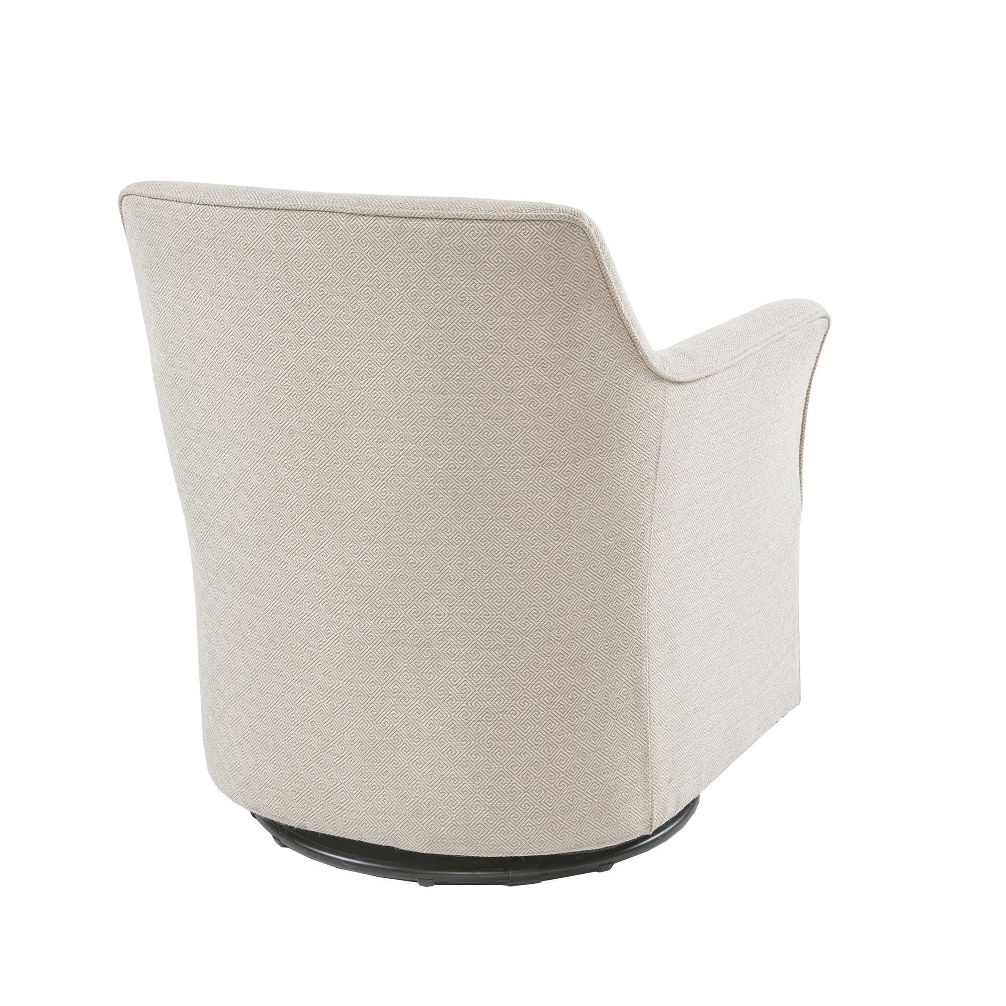 Cream Swivel Glider Chair X536