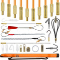 33 Foot Wire and Cable Pulling Kit with 19 Multi-function Attachments F712