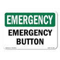 Plastic Emergency Sign C117