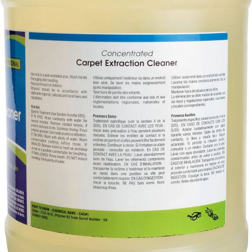 Carpet Extraction Cleaner Concentrate - Case of Four 1 Gallon H12516