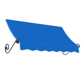 10.375 ft Fixed Awning Acrylic Fabric, Bright Blue P89188