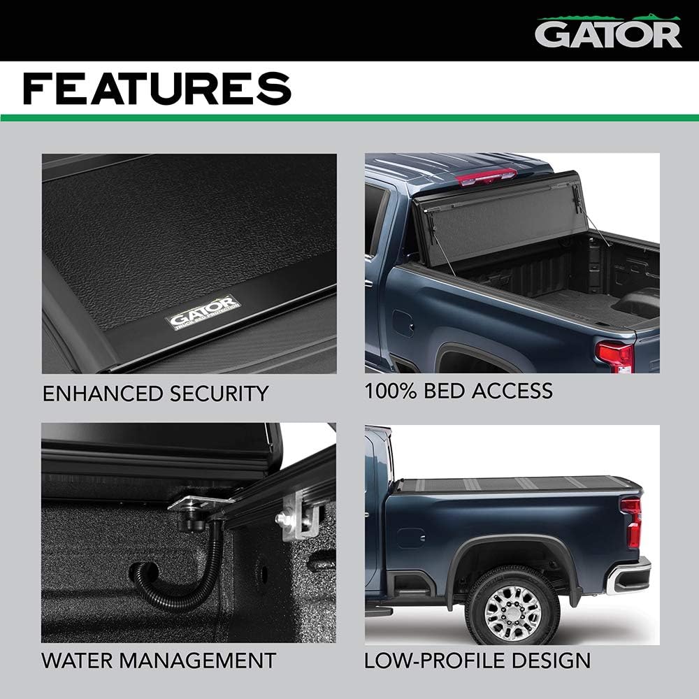 Hard Quad-Fold Truck Bed Tonneau Cover G269010