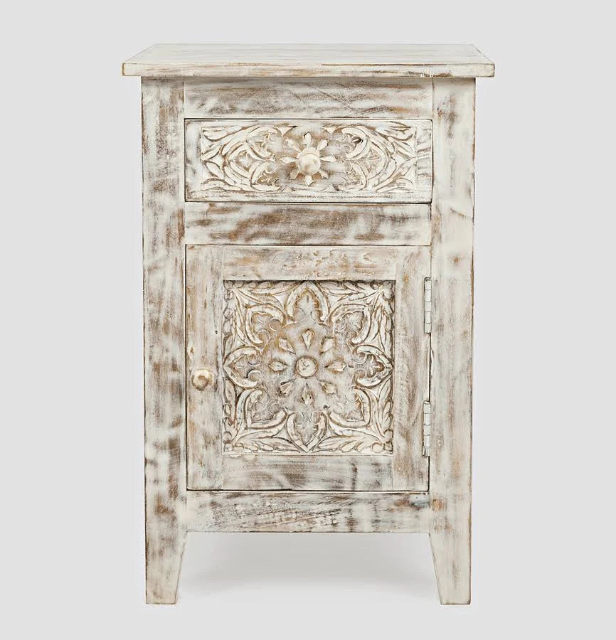 Hand Carved Accent Table E604637