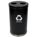 Steel 36-Gallon 2 Opening Recycling Container U39512