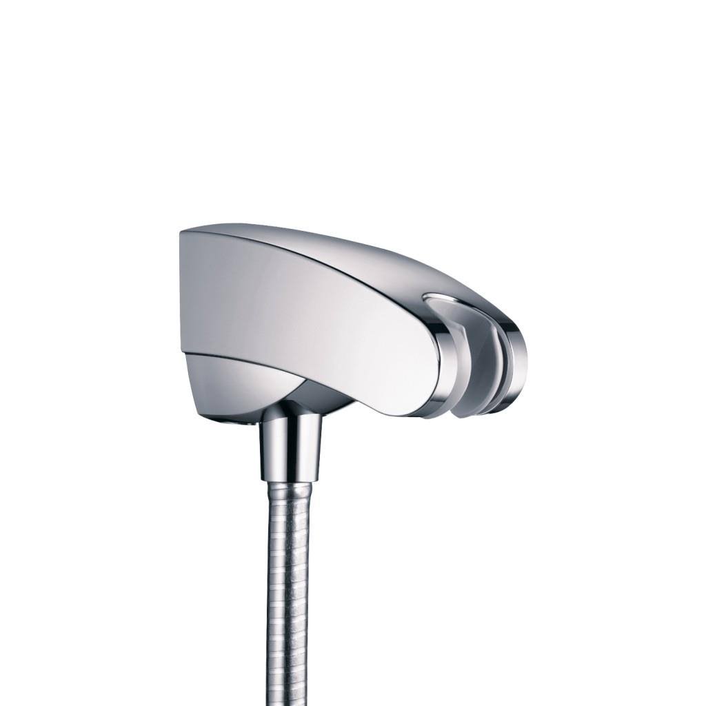 Polished Nickel Holder with Outlet X50342