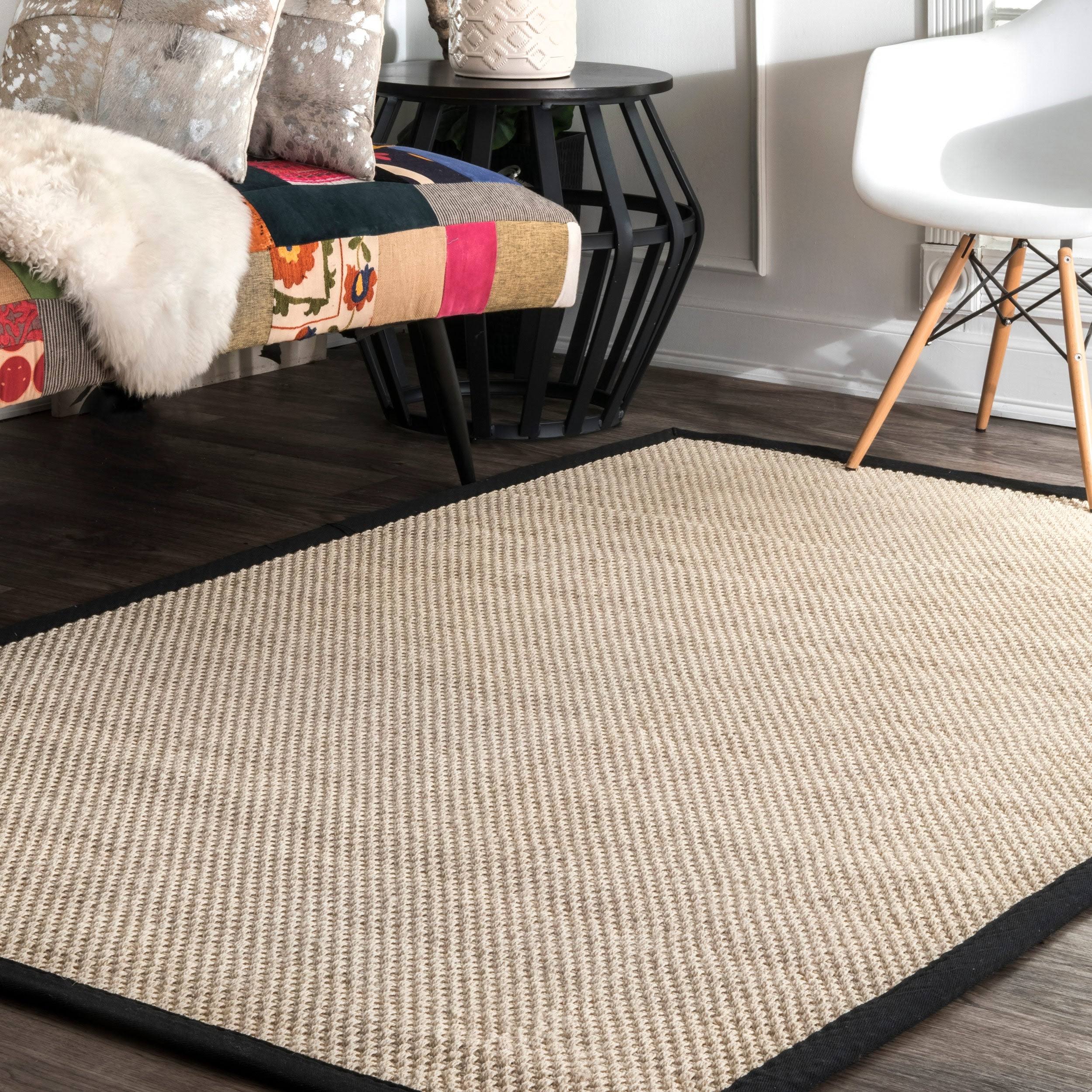 Natural Fiber Sisal Jute Area Rug N809