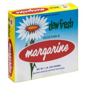80 Percent Vegetable Oil Margarine Quarters - 30 per CASE L78311