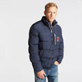 Navy Water-Resistant Puffer C4786