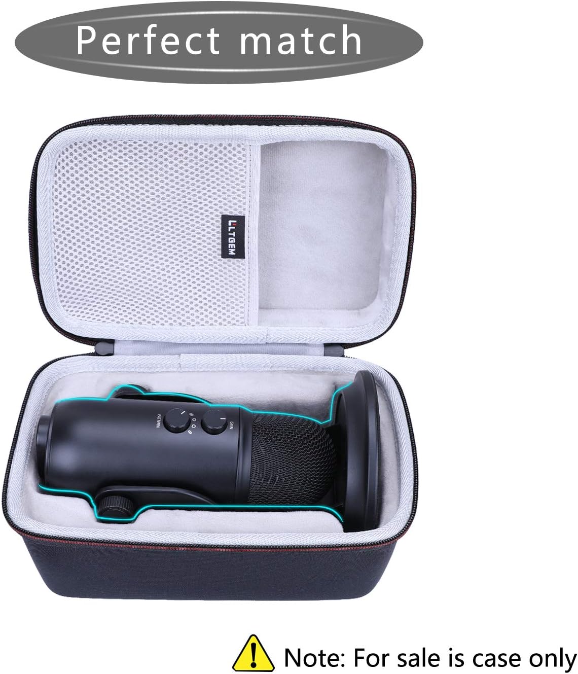 Hard Case for USB Condenser Microphone Pack of 2 Z88836