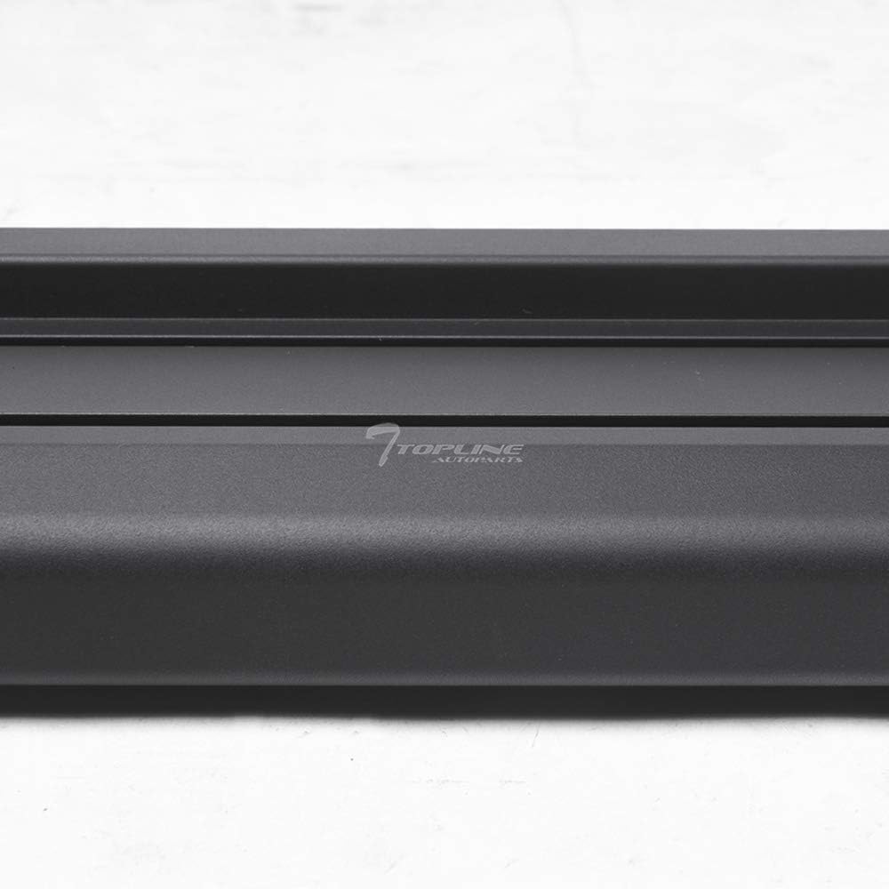 Matte Black Aluminum Side Step Rail Running Boards R1291
