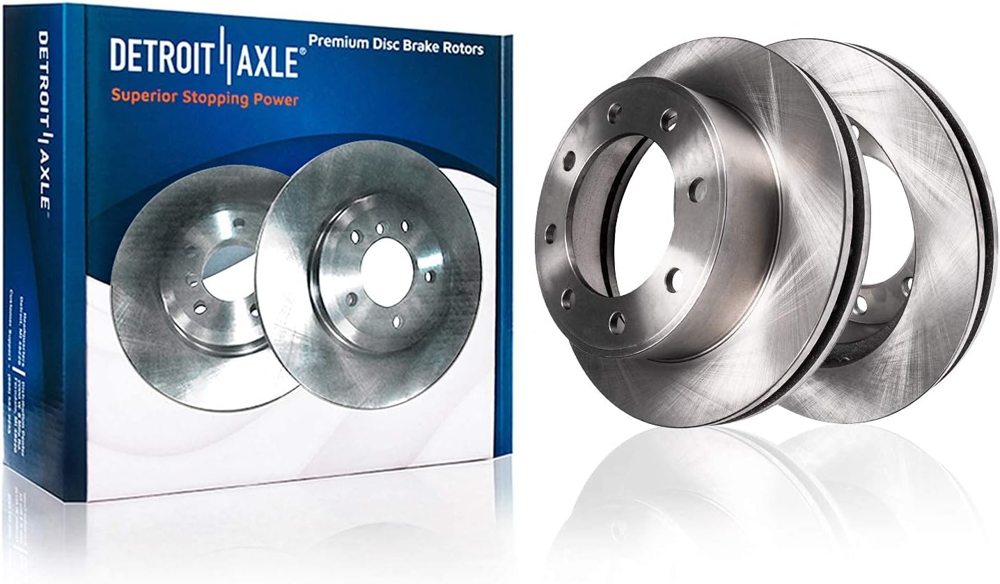 Rear Disc Rotors and Brake Pads 4pc Set X518