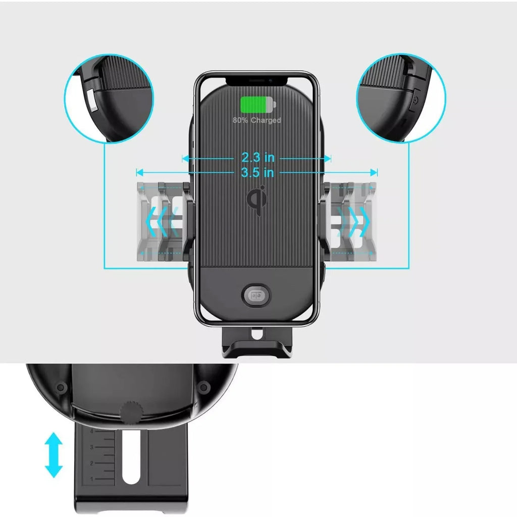 Wireless Charger Car Mount for Celero 5G Plus (2024) Q7482