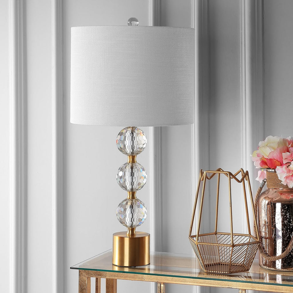 Crystal LED Table Lamp with LED Bulbs Included D442933
