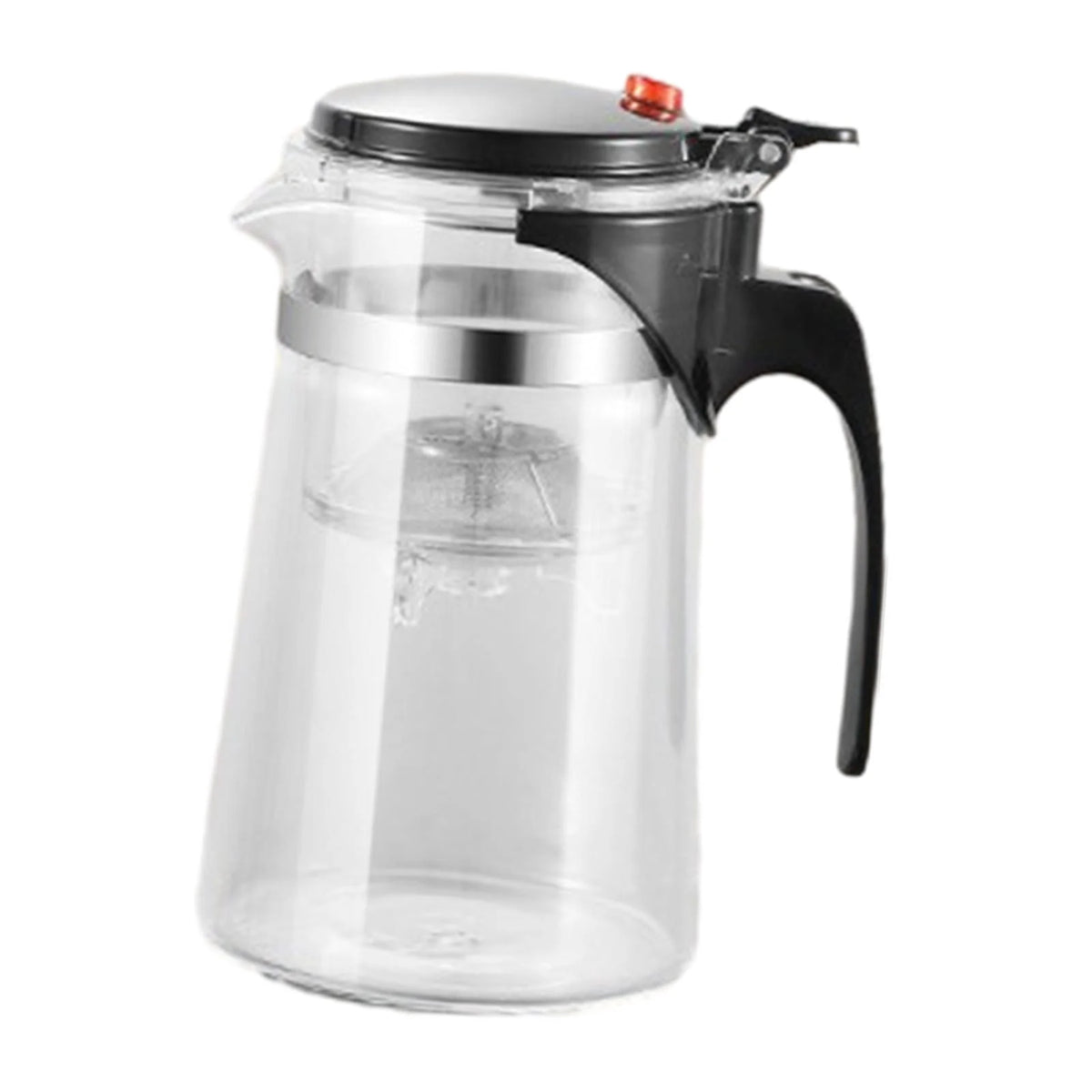 Glass Teapot Kettle Coffee Pot with Tea Filter 900ML M90857