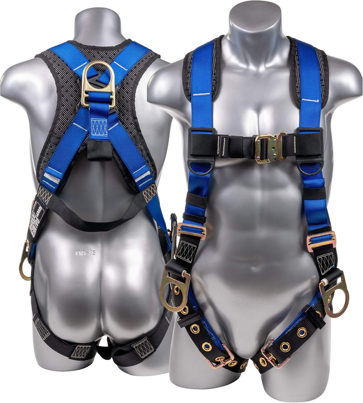 Full Body Harness with 5 Point Adjustment, Dorsal D-ring, Grommet Legs, Two Side D Rings, and Fall Indicators P305359