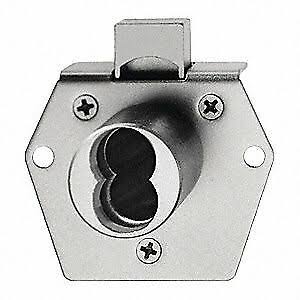 Satin Chrome Dead Bolt with SFIC P62504