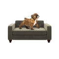 Gray Velvet Pet Sofa W8867