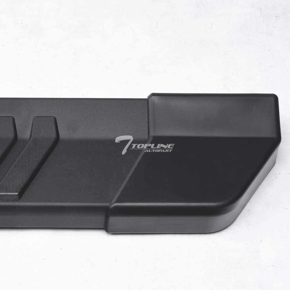 Matte Black Aluminum Side Step Rail Running Boards R1291