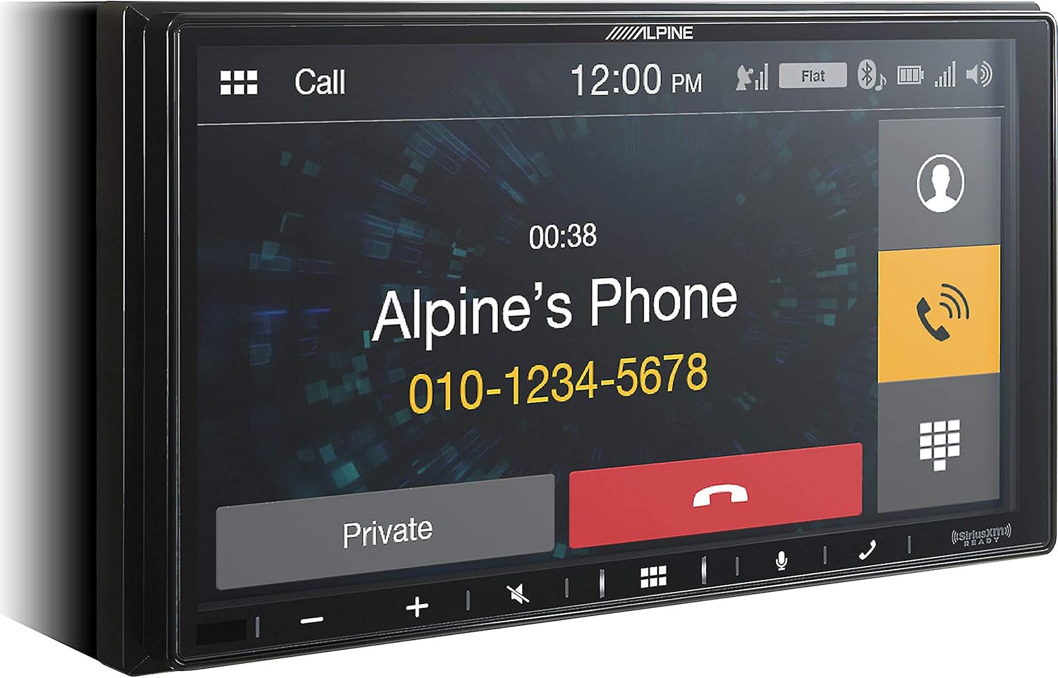 CarPlay & Android Auto Compatible Car Stereo with Sirius XM Tuner D38475