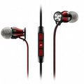 Red In-Ear Wired Earphones with Mic M566