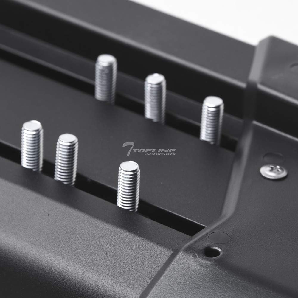 Matte Black Aluminum Side Step Rail Running Boards R1291