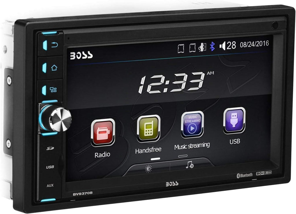 Double Din Car Stereo with Bluetooth Touchscreen L474