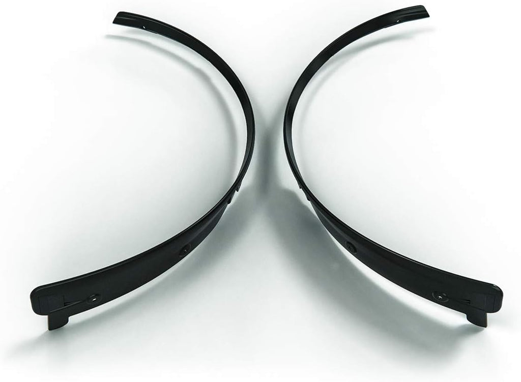 Painted Carbon Flash Black Rear Quarter Extensions F58909