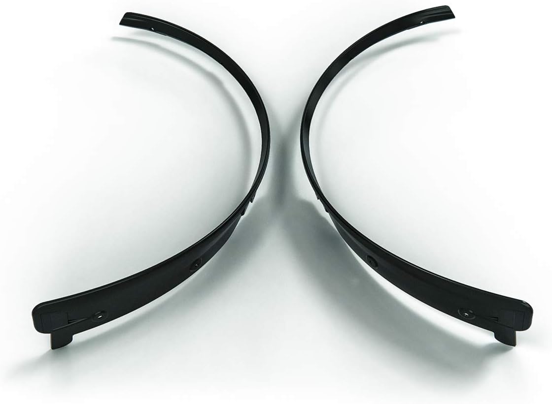 Painted Carbon Flash Black Rear Quarter Extensions F58909